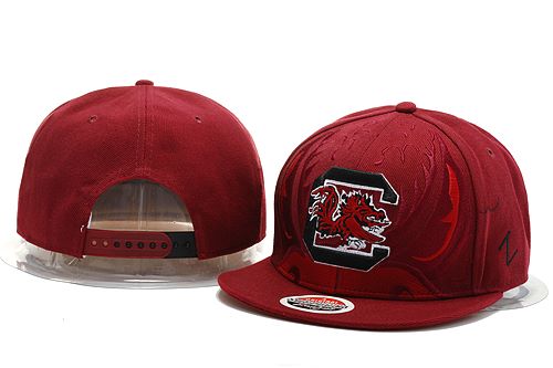 NCAA South Carolina Z Snapback Hat #01